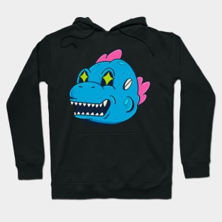 Baby Godzilla Head Hoodie